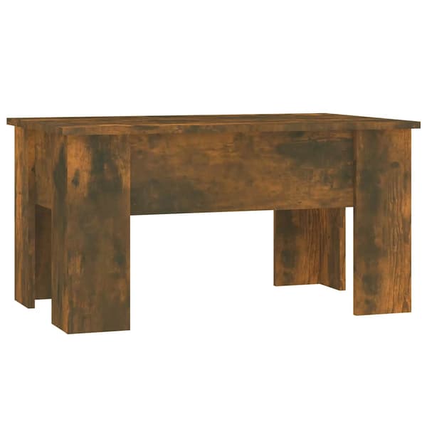 vidaXL sofabord røget eg 79x49x41 cm