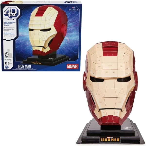 Puzzle 96 4D Iron Man-hjälm