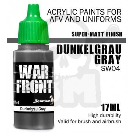 SW-04 Skalafarve Krigsfront Dunkelgrau Grå