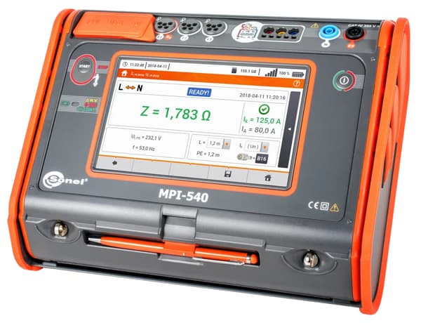 SONEL MPI-540 Multifunktionell parametermätare för elektrisk installation
