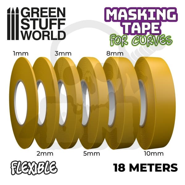 GSTU504216 Flexibel maskeringstejp 1 mm