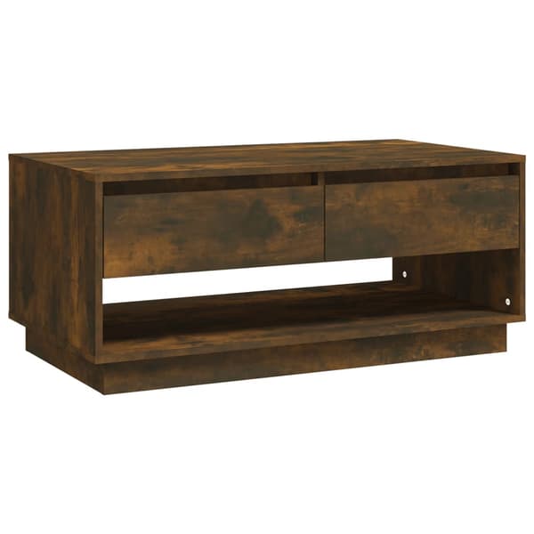 vidaXL sofabord røget eg 102,5x55x44 cm