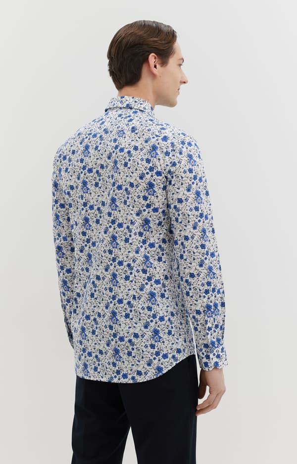 Blomsterskjorte 176-182/38