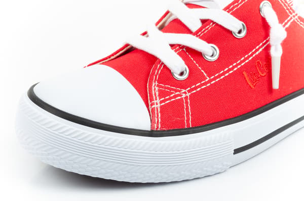 Lee Cooper Canvas Red [LCW-25-02-3298L] v. 37