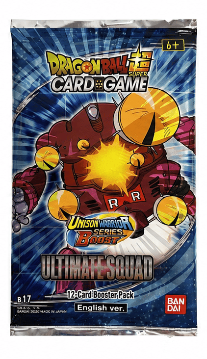 Dragon Ball Super CG B17 Ultimate Squad Booster Pack-kortset (1-pack)