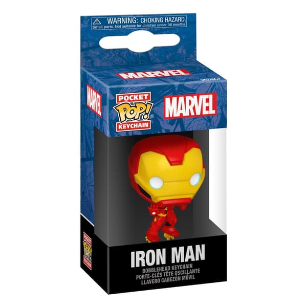 Funko POP nøglering Marvel Iron Man nøglering samlerfigur