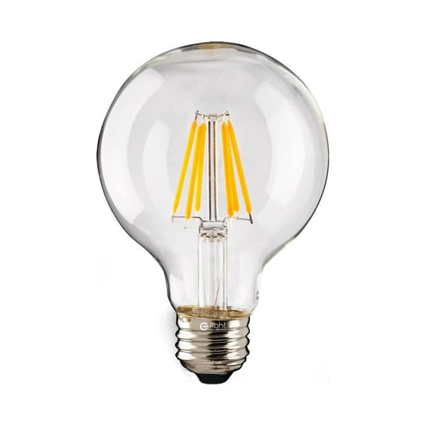LED-glödlampa 7W G125 E27