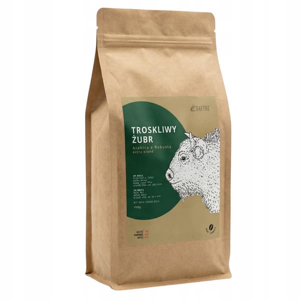 Craftbe Kahvipavut Caring Bison 1kg