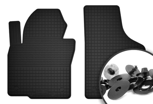 Gummimåtter foran til: Seat Altea XL minivan (08.2008-2015)