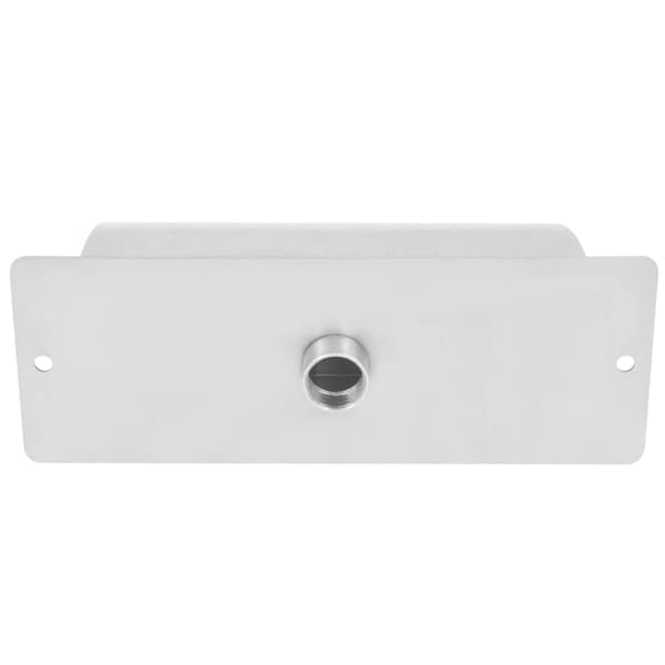 vidaXL poolfontæne rustfrit stål 30 x 9 x 26 cm sølv