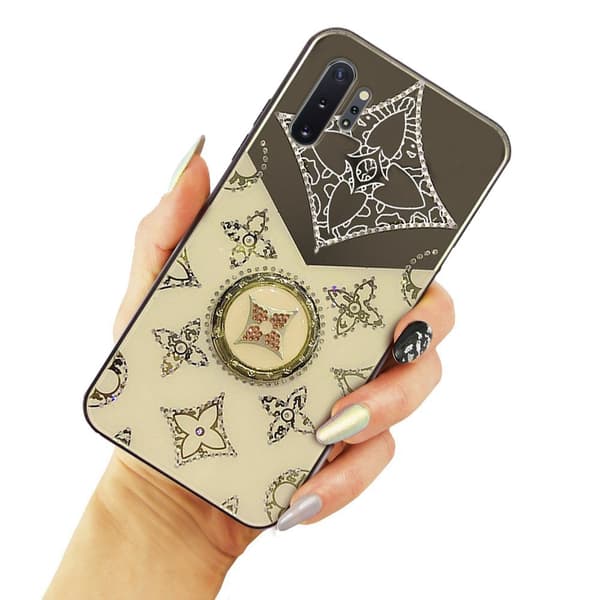 Moderigtigt cover til Samsung Galaxy Note 10 Plus, lyserød