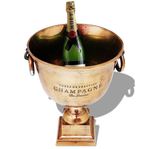 vidaXL Champagnehinkkopp kopparbrun