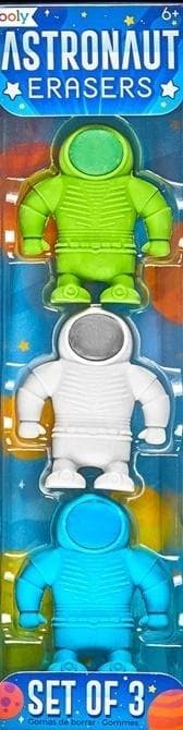 Astronaut-suddgummin 3 stycken