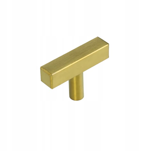 KLASSISK MØBELGREB I BØRSTET GULD 50 mm