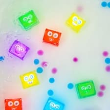 Sammy Glødende Vand Sensoriske Kuber Sæt, Rød, Glo Pals