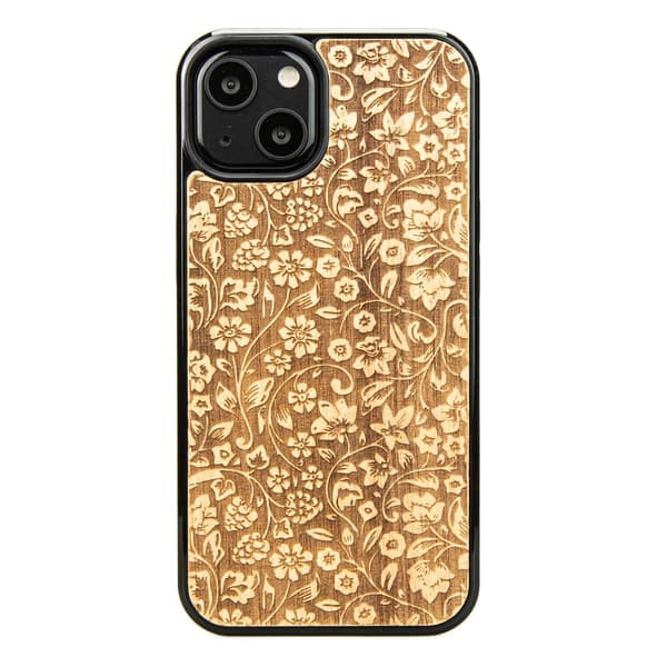 Træcover til iPhone 13 VILDE BLOMSTER ANIEGRE