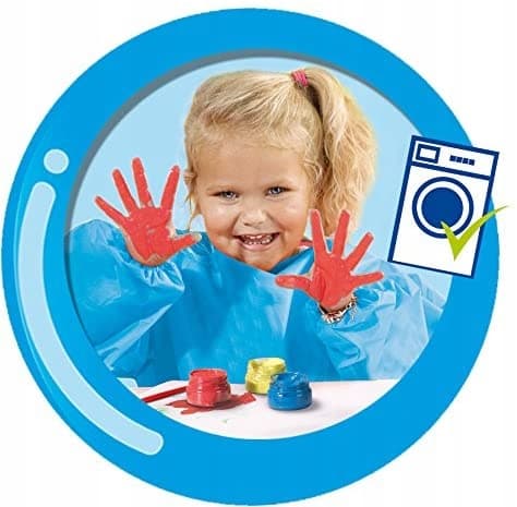 Fingerfärger - 4 färger SES Creative