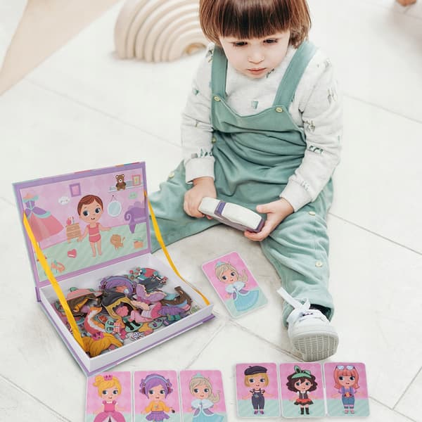 Magnetisk puslespil til piger med 51 magneter