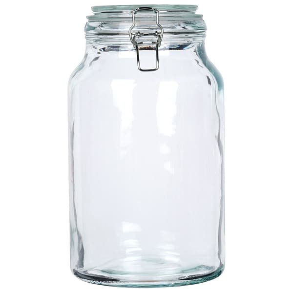 Patentglas med klips 4,2 l