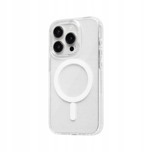 Etui til Apple iPhone 11 MagSafe GLITTER CLEAR SHINE Bagside + 9H Glas