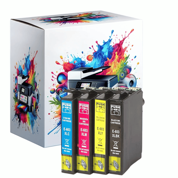 4x blæk til Epson GP-E603XL CMYK GP