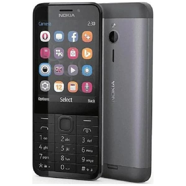 Nokia 230 TA-1609 DS sort telefon