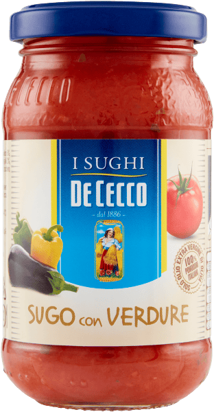 De Cecco Grøntsagssauce 200g flaske
