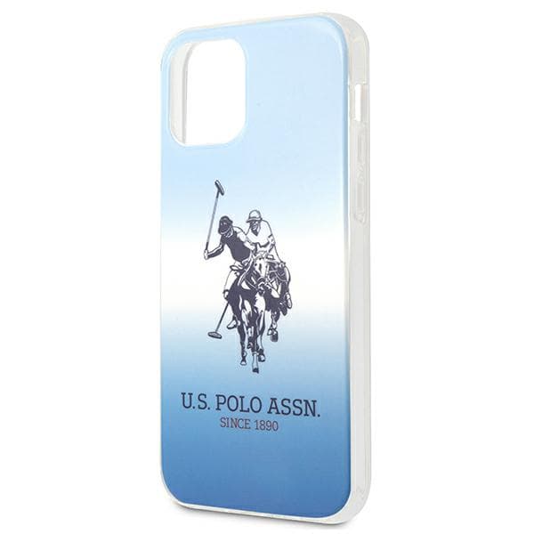 US Polo Gradient Collection-skal till iPhone 12 mini blått