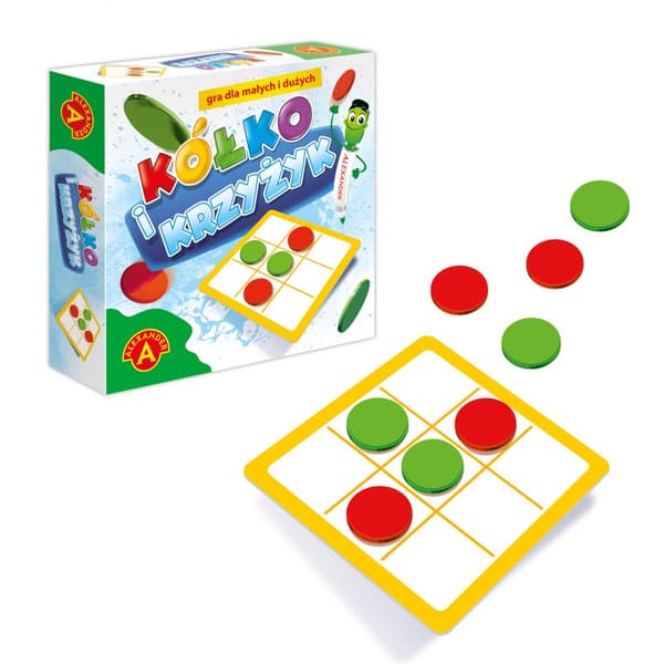 Kryds og Tic-Tac-Toe. Brætspil. Alexander