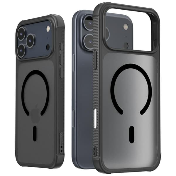 Araree Duple M Armor MagSafe-etui til iPhone 17 Pro Max, sort