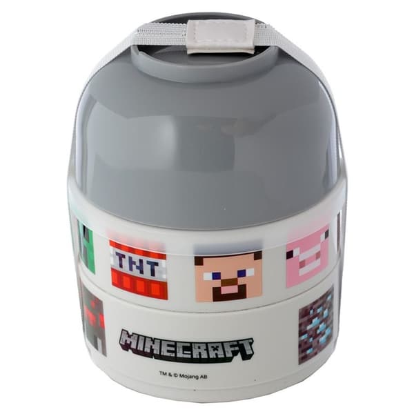 PKLBOX84 Matlåda ok. Minecraft-ansikten