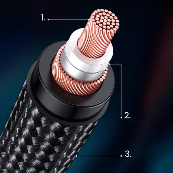 Lydkabel 3,5 mm mini-jack (han) - XLR (hun) 1 m sort