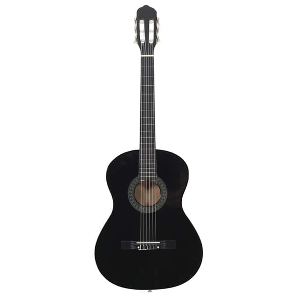 vidaXL Klassisk gitarr för nybörjare, 4/4, 39", Lindträ