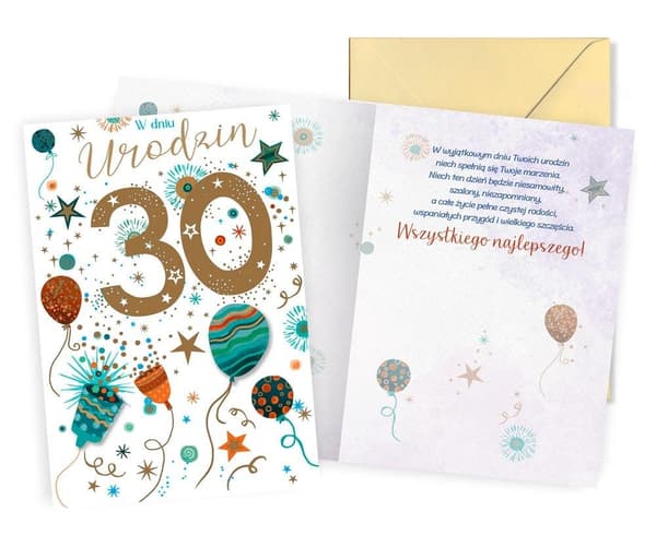 Fødselsdagskort 30
