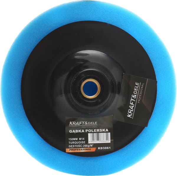 Polersvamp 150mm blå KD3061