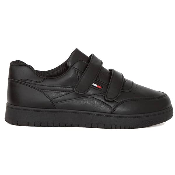 Herre Sorte Velcro Sneakers Menos 38