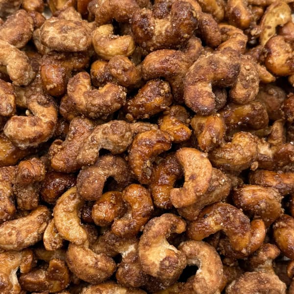 Cashewnødder i karamel 500 g