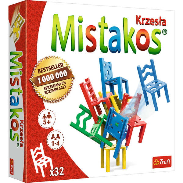 Stolar Arkadspel MISTAKOS TREFL 02074