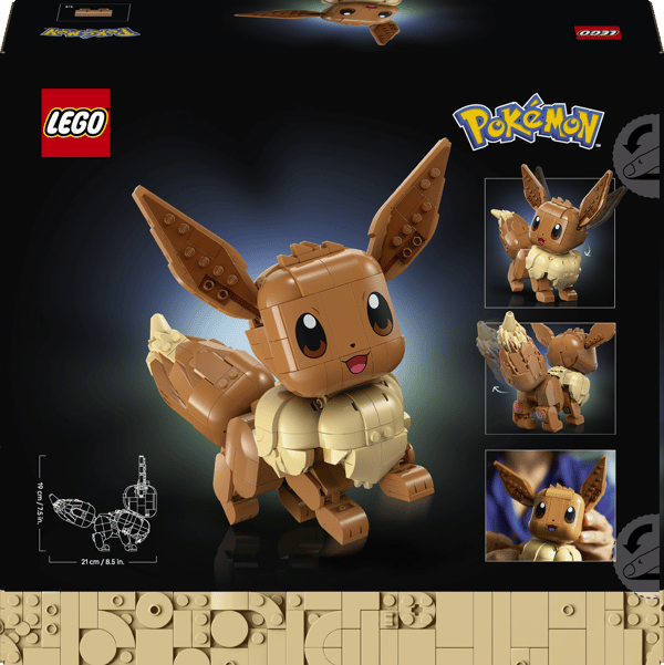 Pokémon Eevee Lego Set 587 bitar (72151)