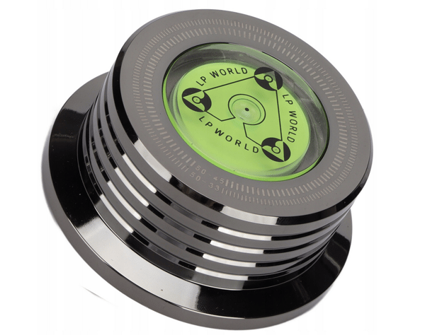 Pladeklemme, pladespillerstabilisator, aluminium, sort.