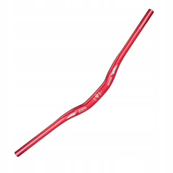 MTB cykelstyre aluminium 780mm röd