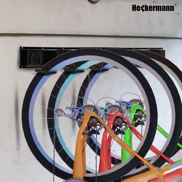 Heckermann RF-19028 cykelväggfäste med 6 positioner