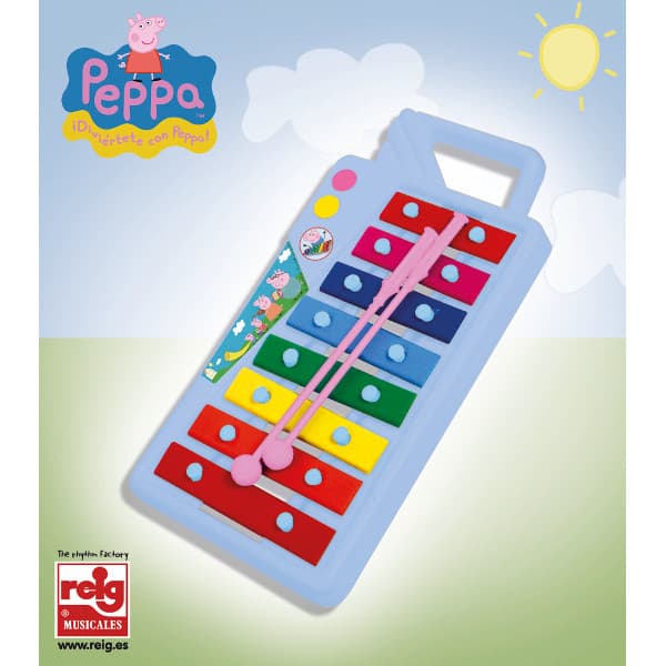 Peppa Pig Xylophone 8 toner REIG