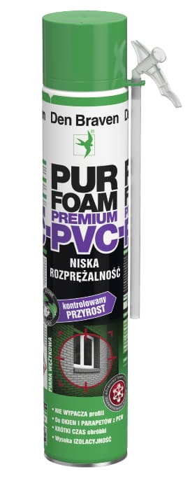 Den Braven Purfoam 750ML TIL PVC-rør