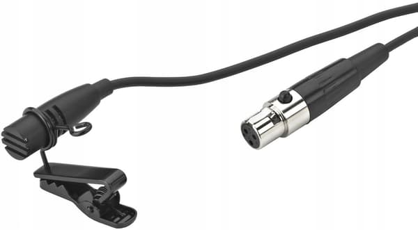 Monacor ECM-402L - elektreetti lavalier-mikrofoni