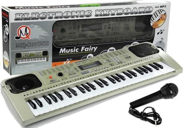 Keyboard MQ807 Orgelpiano + USB-mikrofon