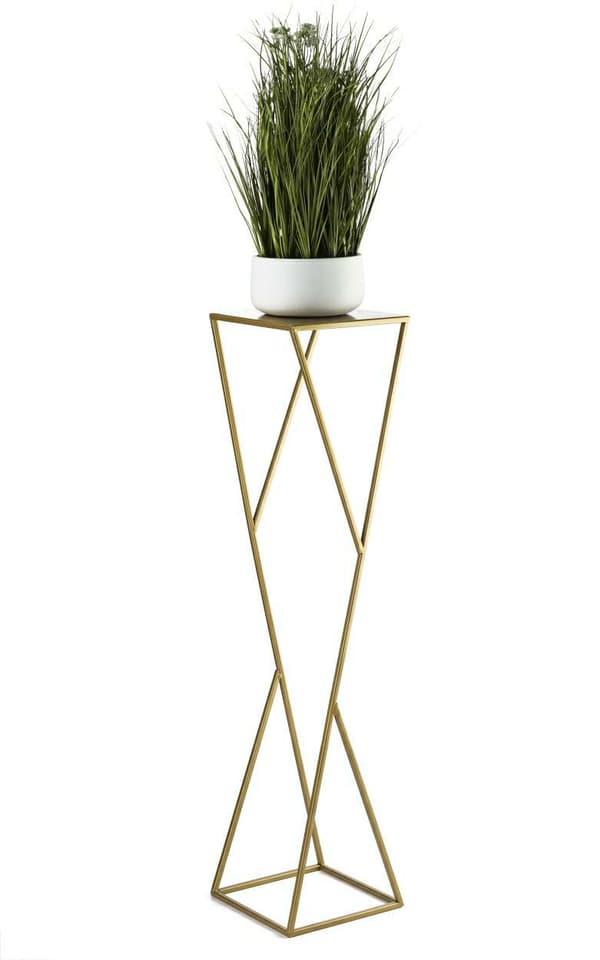 Moderni LOFT-kukkateline, kulta, 100 cm
