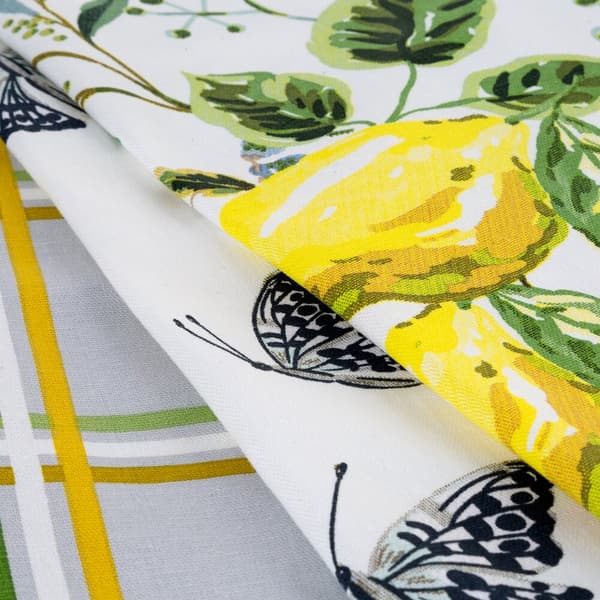 Sæt med 3 LEMON-klude 50x75 citron mo