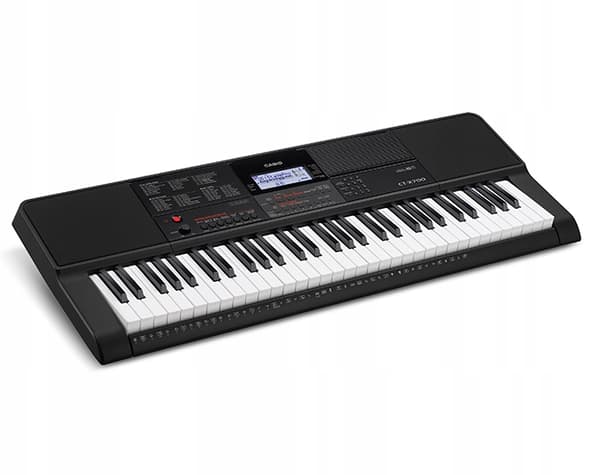Casio CT-X700 - koskettimet + virtalähde