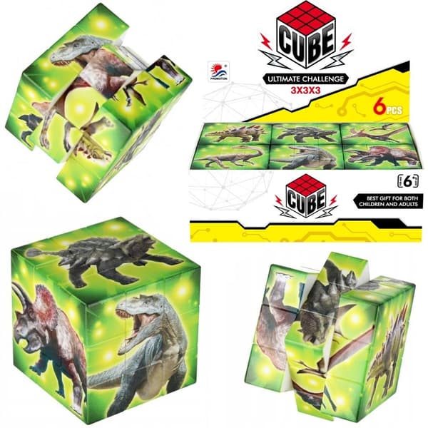 Dinosaur Logic Puzzle Terning